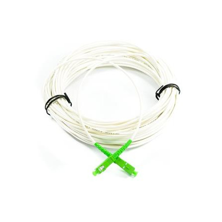 SC/APC - SC/APC simplex 9/125 SM 10m arm.biely 3mm B3 LSZH