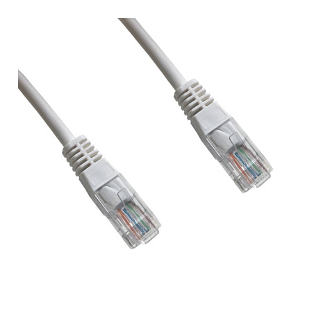 DATACOM Patch cord UTP Cat6 0,5m biely