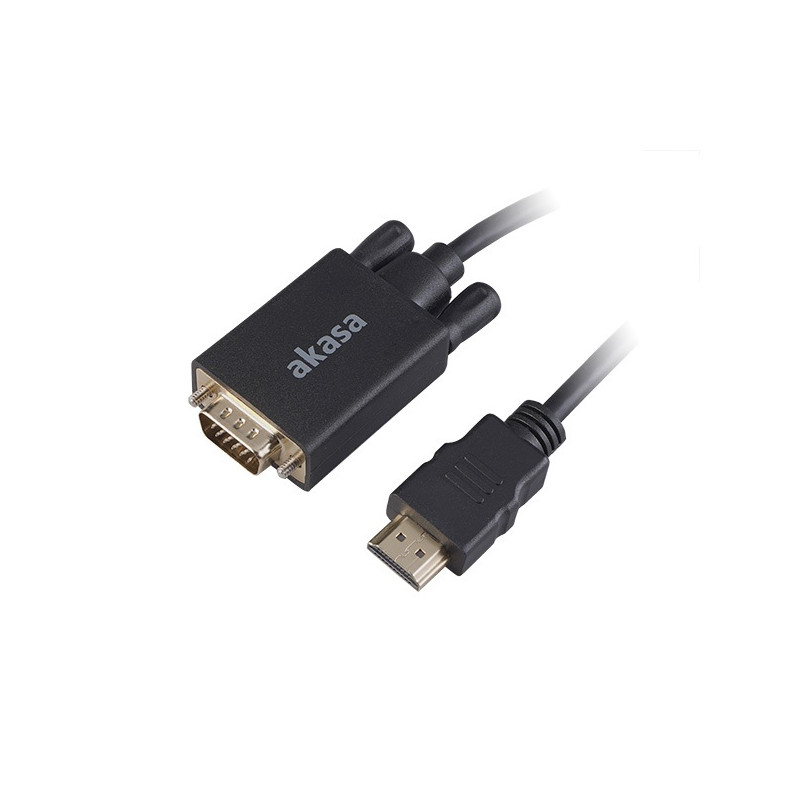 AKASA - adaptér HDMI na D-sub - 2 m