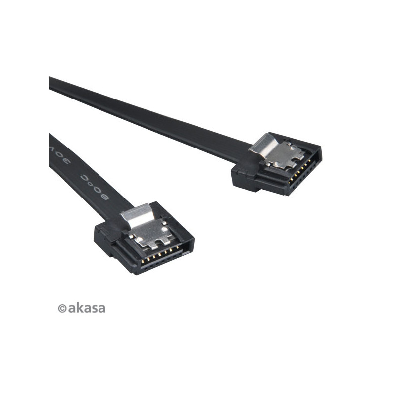 AKASA - Super slim SATA kábel - 50 cm - 2 ks