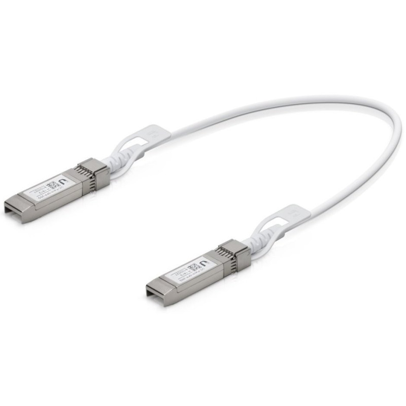 Ubiquiti UC-DAC-SFP28, DAC kábel, SFP28, biely, 0.5m