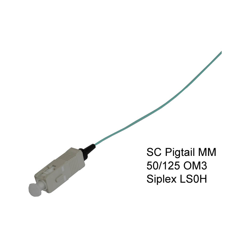 Pigtail Fiber Optic SC/PC 50/125MM, 2m OM3