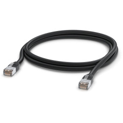 Ubiquiti UACC-Cable-Patch-Outdoor-2M-BK, Vonkajší UniFi patch kábel, 2m, Cat5e, čierny