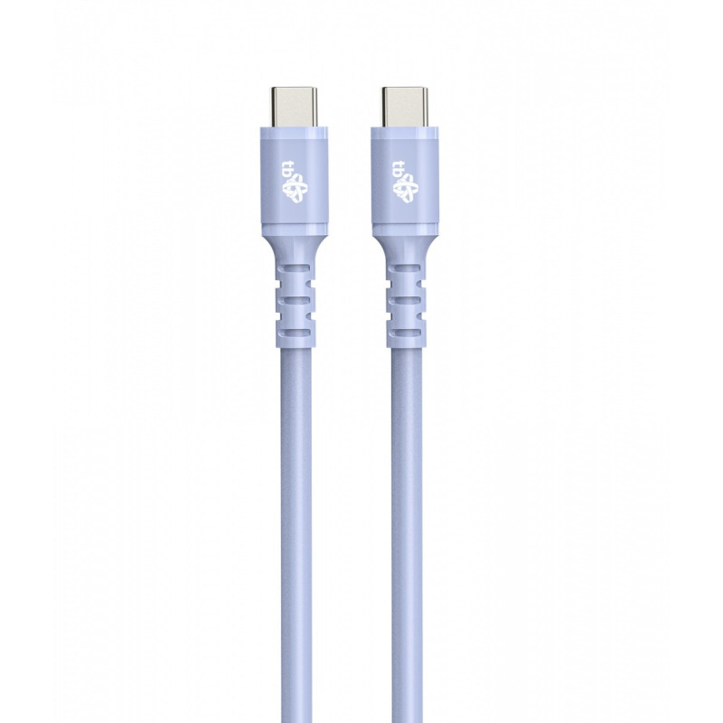TB USB-C kábel fialový 60W 1m