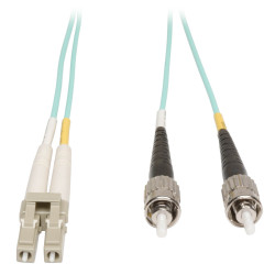 Tripplite Optický patch kábel 10Gb Duplex Multimode 50/125, OM3 (LC/ST), modrá, 10m