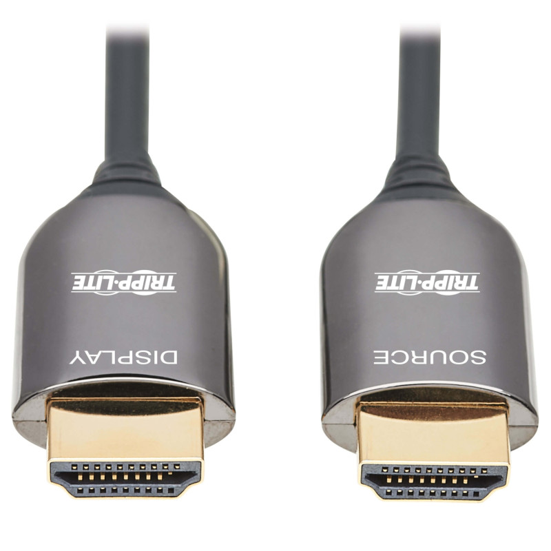 Tripplite Kábel optický aktívny (AOC) Plenum-Rated HDMI, 8K UHD 60Hz, HDR, Samec/Samec, čierna, 15m
