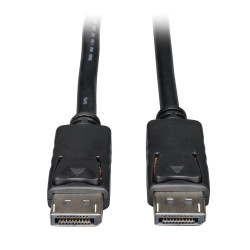 Tripplite Kábel DisplayPort so západkou, 4K 60Hz, (Samec/Samec), 0.91m