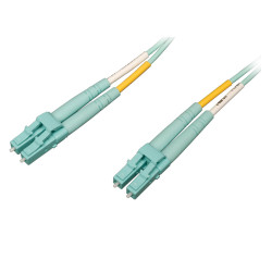 Tripplite Optický patch kábel 10/100Gb Duplex Multimode 50/125, OM4 (LC/LC), modrá, 2m