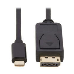 Tripplite Adaptér USB-C/DisplayPort BiDirect,uzam. konektor, 4K 60Hz, HDR Samec / Samec), kábel 1.8m