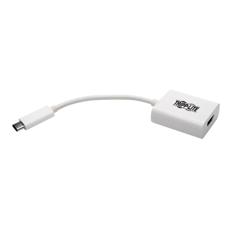 Tripplite Adaptér USB-C/HDMI 4K Alternate Mode DP 1.2, biela