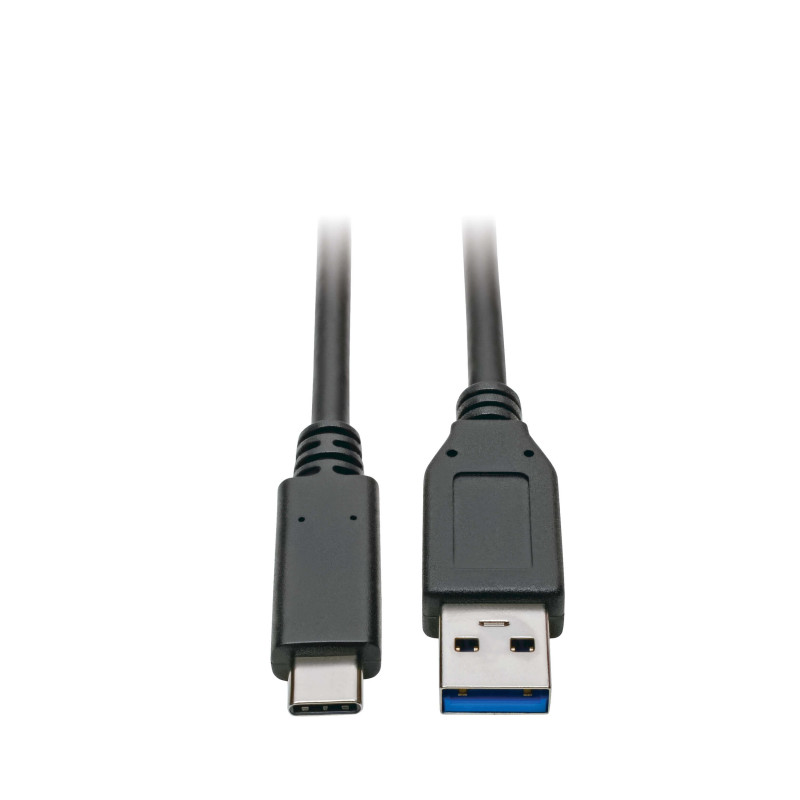 Tripplite Kábel USB-C/USB-A (Samec/Samec), USB 3.1 Gen 2 (10Gb/s), USB-IF, kompat. Thunderbolt 3,0.9m