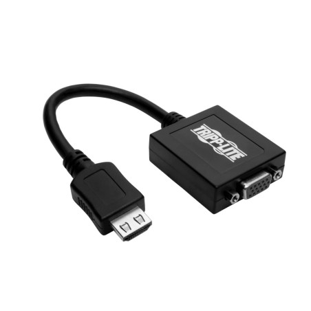 Tripplite Video adaptér HDMI/VGA + zvuk, pre počítače, (Samec/Samice), 15.2cm