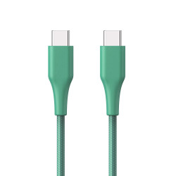 ER POWER kábel USB-C/C GRS 60W 120cm zelený