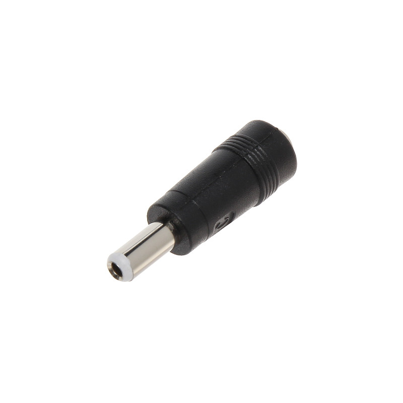 Redukcia pre DC zdroje, konvertuje 2.1mm DC jack na 2.5mm - rovná