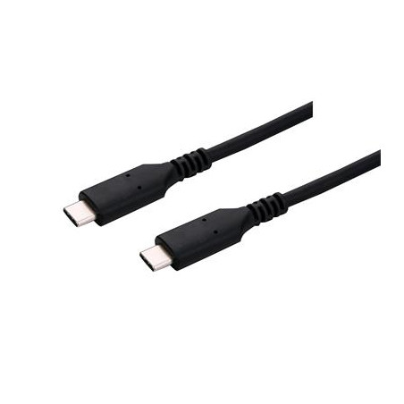Kábel C-TECH USB 4.0, Type-C (CM/CM), PD 100W, 40Gbps, 1m, čierny