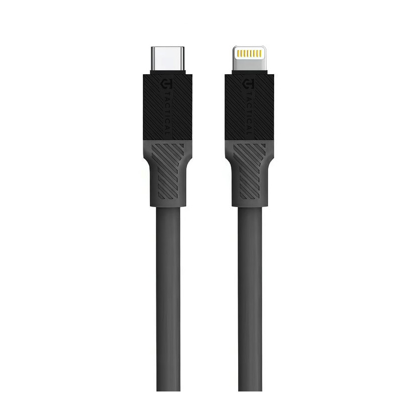 Tactical Fat Man Cable USB-C/Lightning 1m Grey