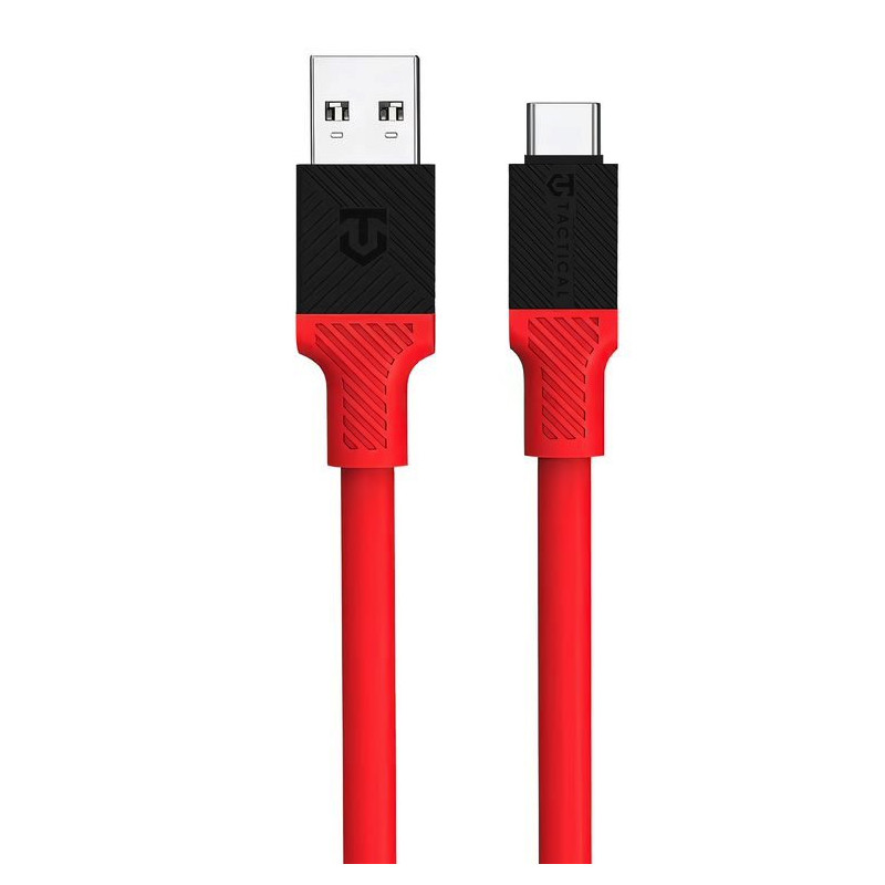 Tactical Fat Man Cable USB-A/USB-C 1m Red