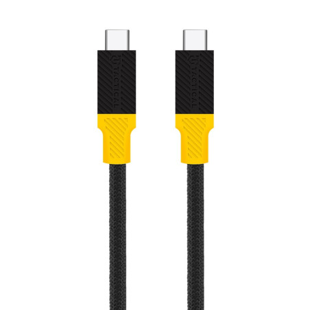 Tactical BlackBird Kábel USB4 1m Black/Yellow