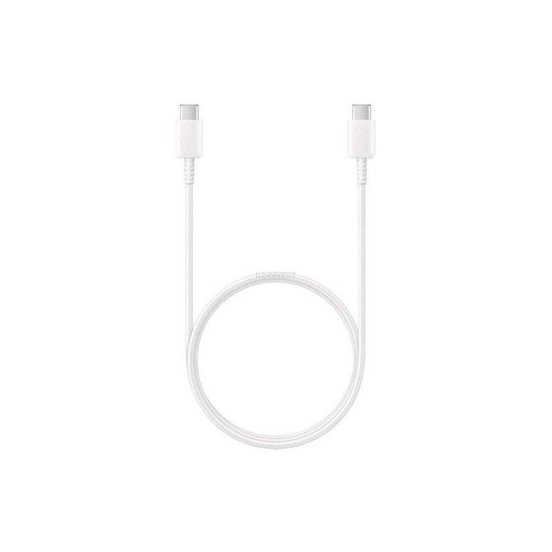 Crono kábel typ usb C na usb C biely 1m 2A