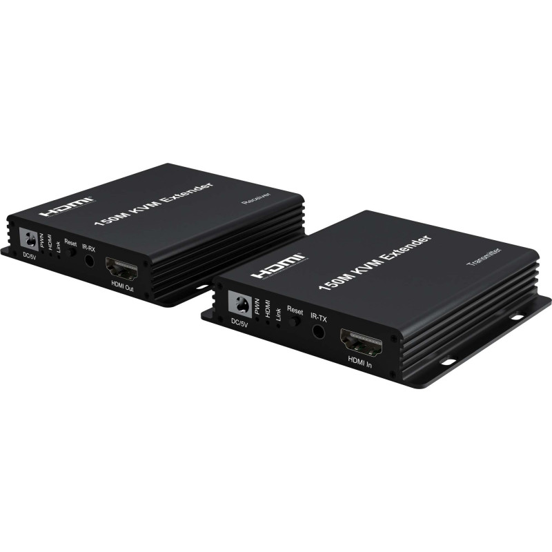 PremiumCord HDMI KVM extender cez CAT6/6a, 150m