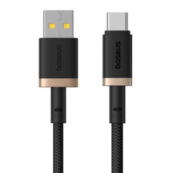 Baseus Rýchlonabíjací kábel Dura USB/USB-C 2m 60W čierno zlatý