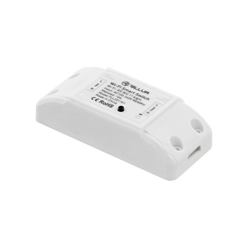 Tellur WiFi Smart Inline Switch, 2200W, biely