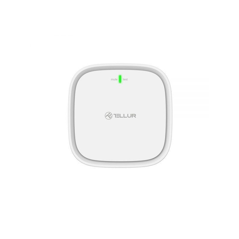 Tellur WiFi Smart Plynový Sensor, DC12V 1A, biely