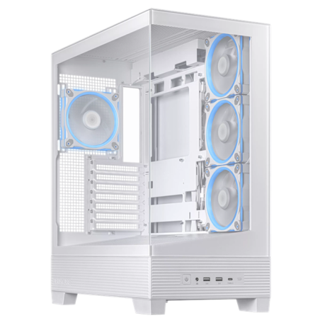 ASUS case A31 PLUS TG ARGB FANS white