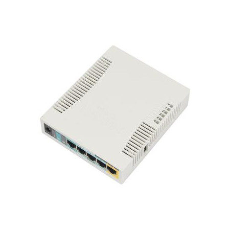 Mikrotik RB951Ui-2HnD,600MHz,128MB RAM,RouterOS L4