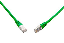 SOLARIX 10G patchkábel CAT6A SFTP LSOH 0,5 m, zelený