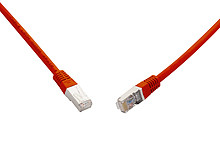 SOLARIX 10G patchkábel CAT6A SFTP LSOH 10m, červený