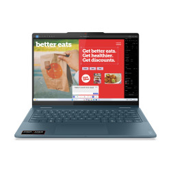 Lenovo Yoga 7 2-in-1/14AKP10/AI5-340/14''/WUXGA/T/16GB/1TB SSD/AMD int/W11H/Tidal Teal/3R On-Site