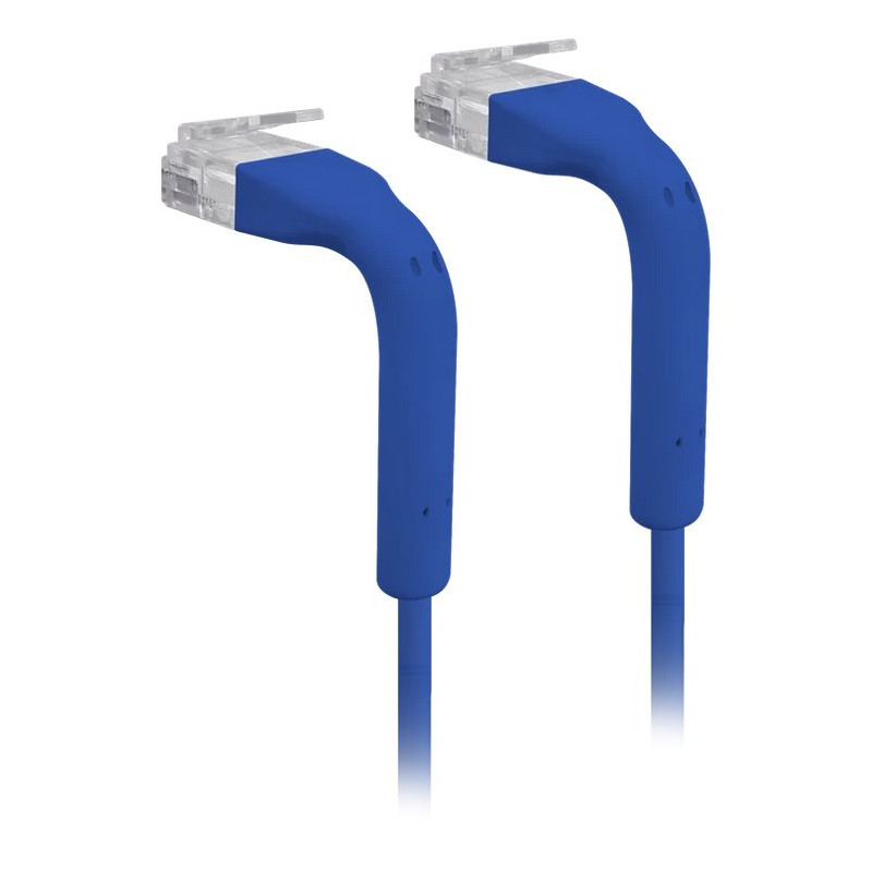 Ubiquiti U-Cable-Patch-RJ45-BL-50, UniFi Patch Kábel, 0,1m (0,22m s konektormi), Cat6, modrý (50ks)