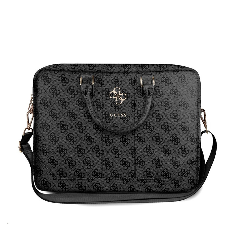 Guess PU 4G Metal Logo Taška na Notebook 15/16'' Grey