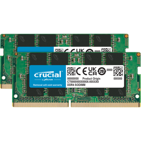 SO-DIMM 16GB DDR4 3200MHz Crucial CL22 (2x8GB)