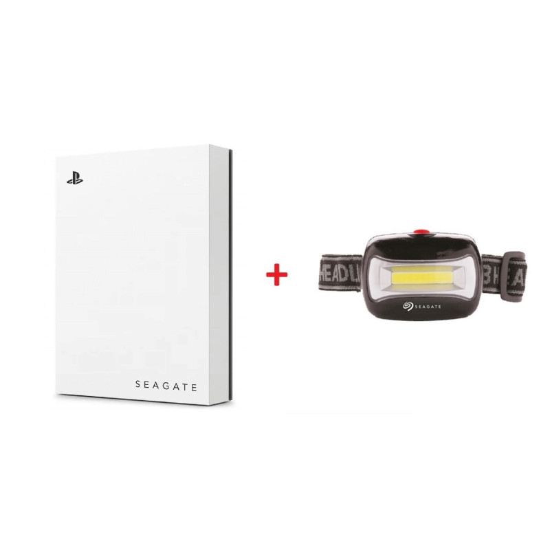 Ext. HDD Seagate pro PS4 a PS5 5TB + čelovka