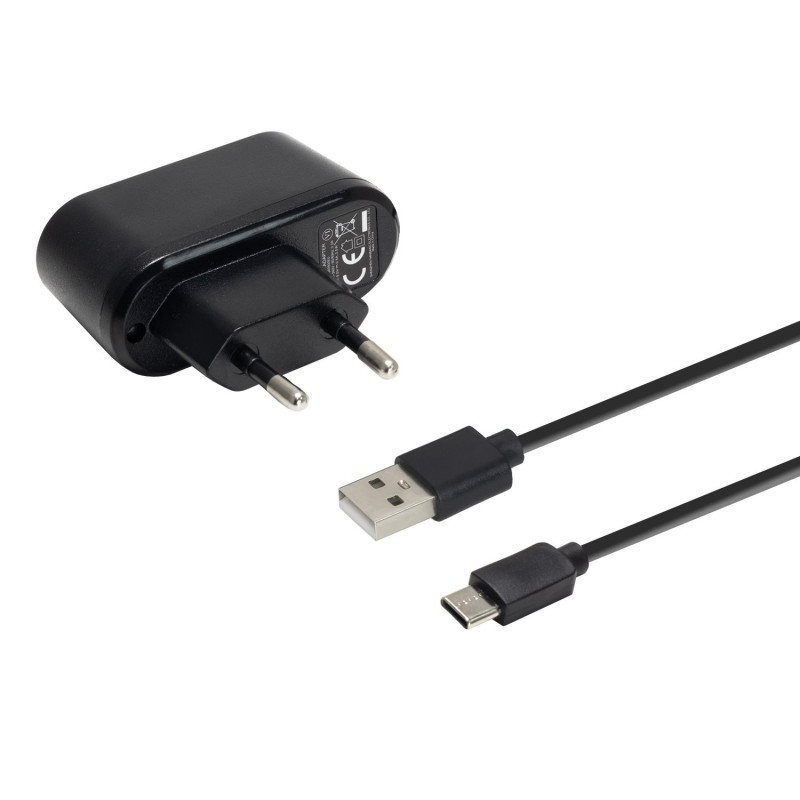 EVOLVEO univerzálna nabíjačka USB-C pre mobilné telefóny, čierna