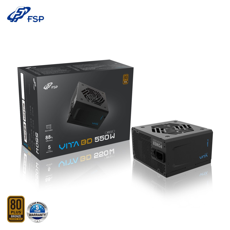 FSP VITA BD/750W/ATX 3.1/80PLUS Bronzia 230V/Retail