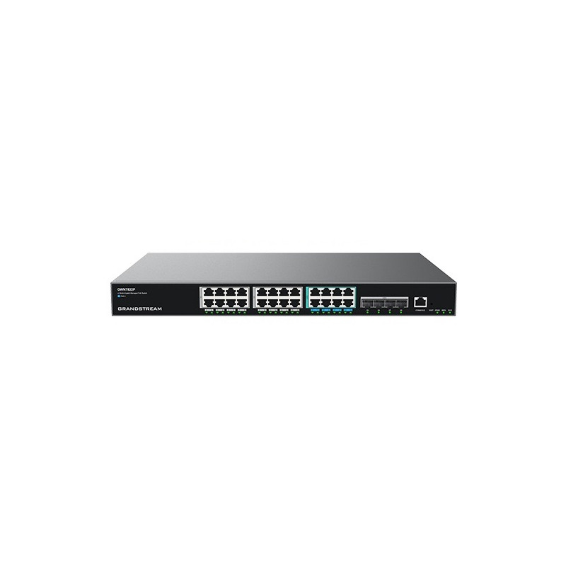 Grandstream GWN7822P managed Network Switch L3, 16 x 1G, 8 x 2.5G, SFP+, PoE, VLAN, IGMP, MLD, MVR
