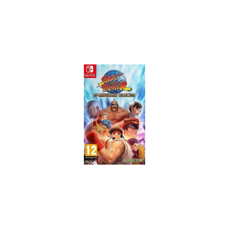 NS - Street Fighter 30th Anniversary Collection ( CIB )