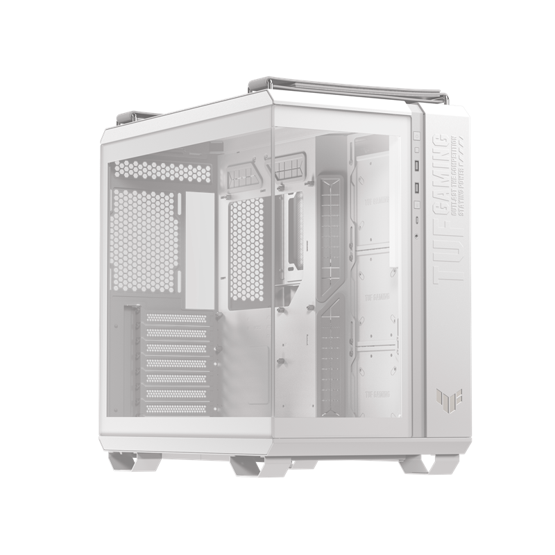 ASUS case GT502 HORIZON WHITE, ARGB, TEMPERED GLASS