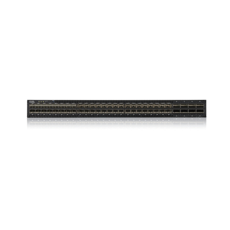 ZYXEL 48x10G 8x100G L3 Fiber Switch, 2 AC PS