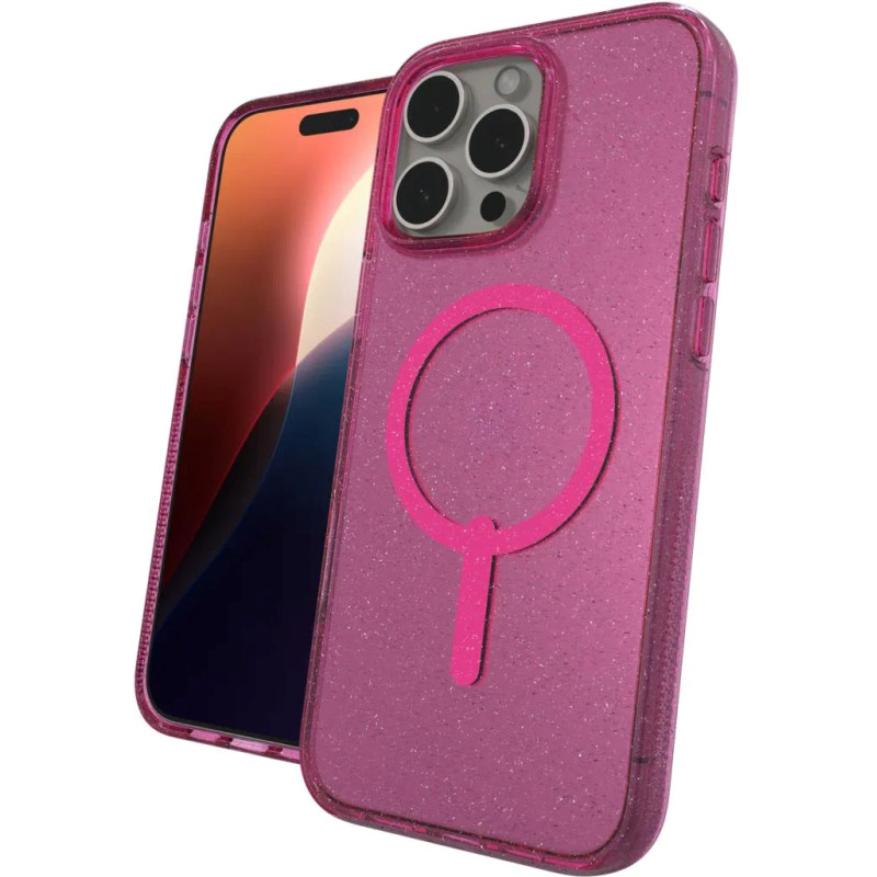 ZAGG kryt Milan Snap Apple iPhone 16 Pro Max Ružová trblietka