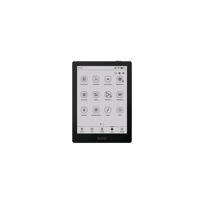 E-book ONYX BOOX GO 6, 6'' Carta 1300, 32 GB, Bluetooth, Android 12, E-ink displej