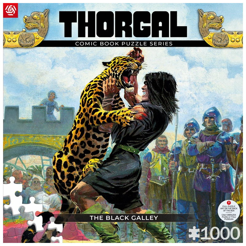 GLO COMIC BOOK PUZZLE: THORGAL THE BLACK GALLEY