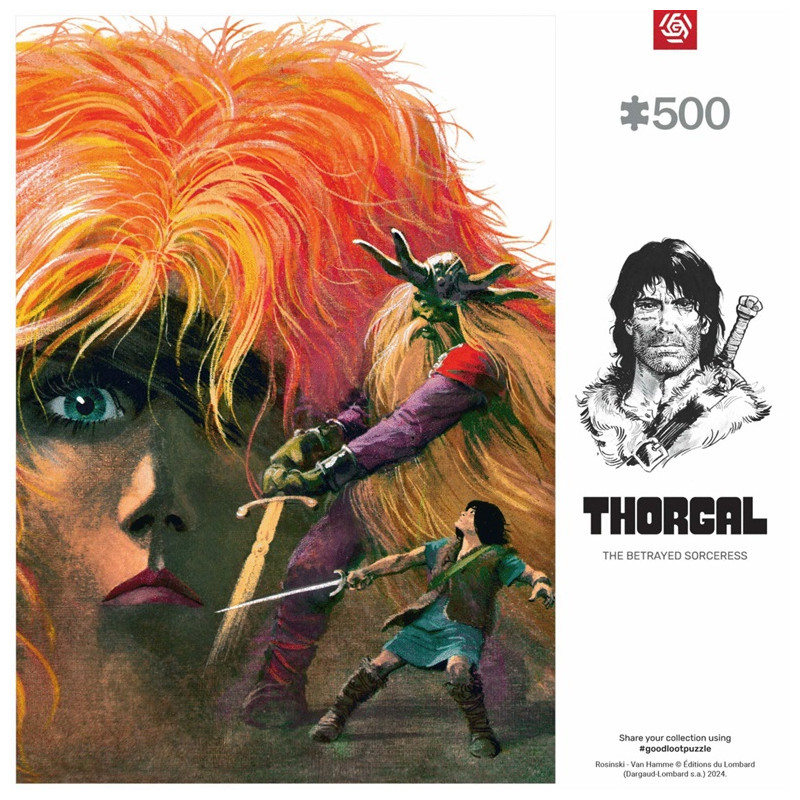 GLO COMIC PUZZLE: THORGAL THE BETRAYED SORCERESS
