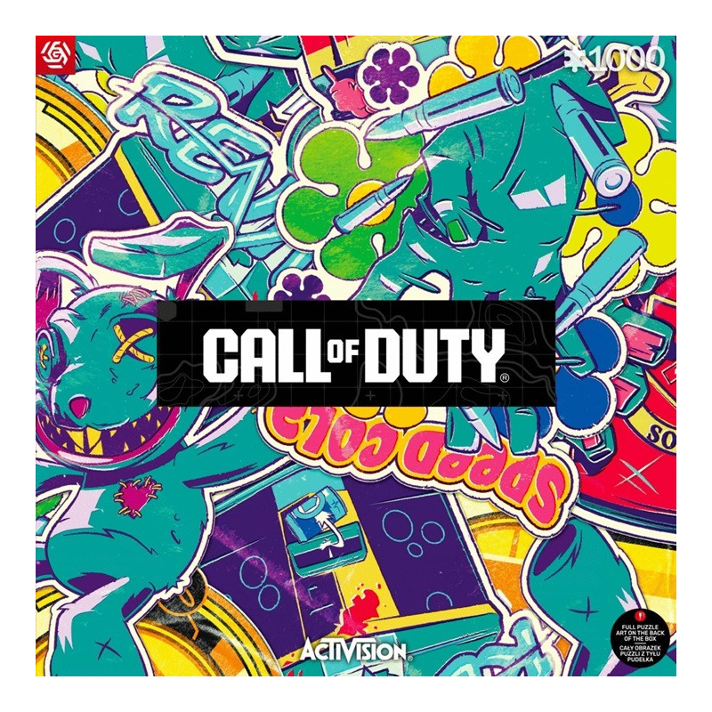 GLO GAMING PUZZLE: CALL OF DUTY ZOMBIES COLLAGE