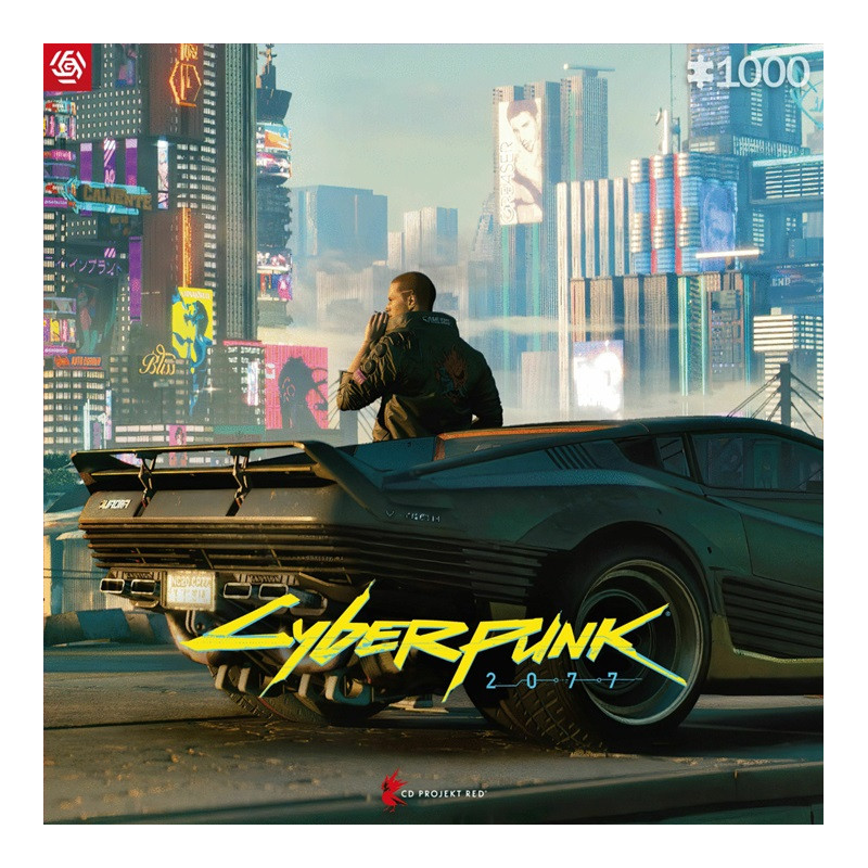 GLO GAMING PUZZLE: CYBERPUNK 2077 MERCENARY RISE