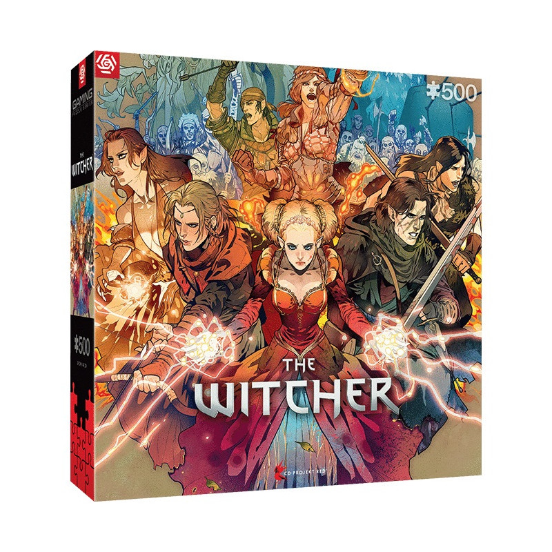 GLO GAMING PUZZLE: THE WITCHER SCOIA'TAEL