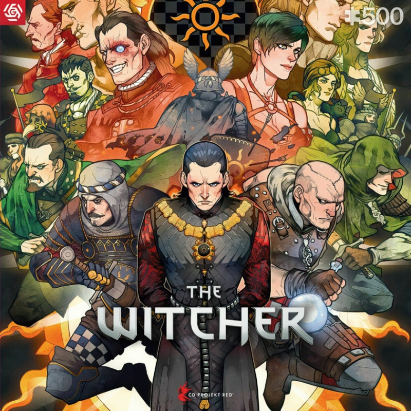 GLO GAMING PUZZLE: THE WITCHER NILFGAARD